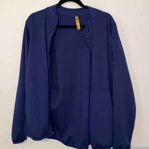 Wonder winks navy scrub jacket